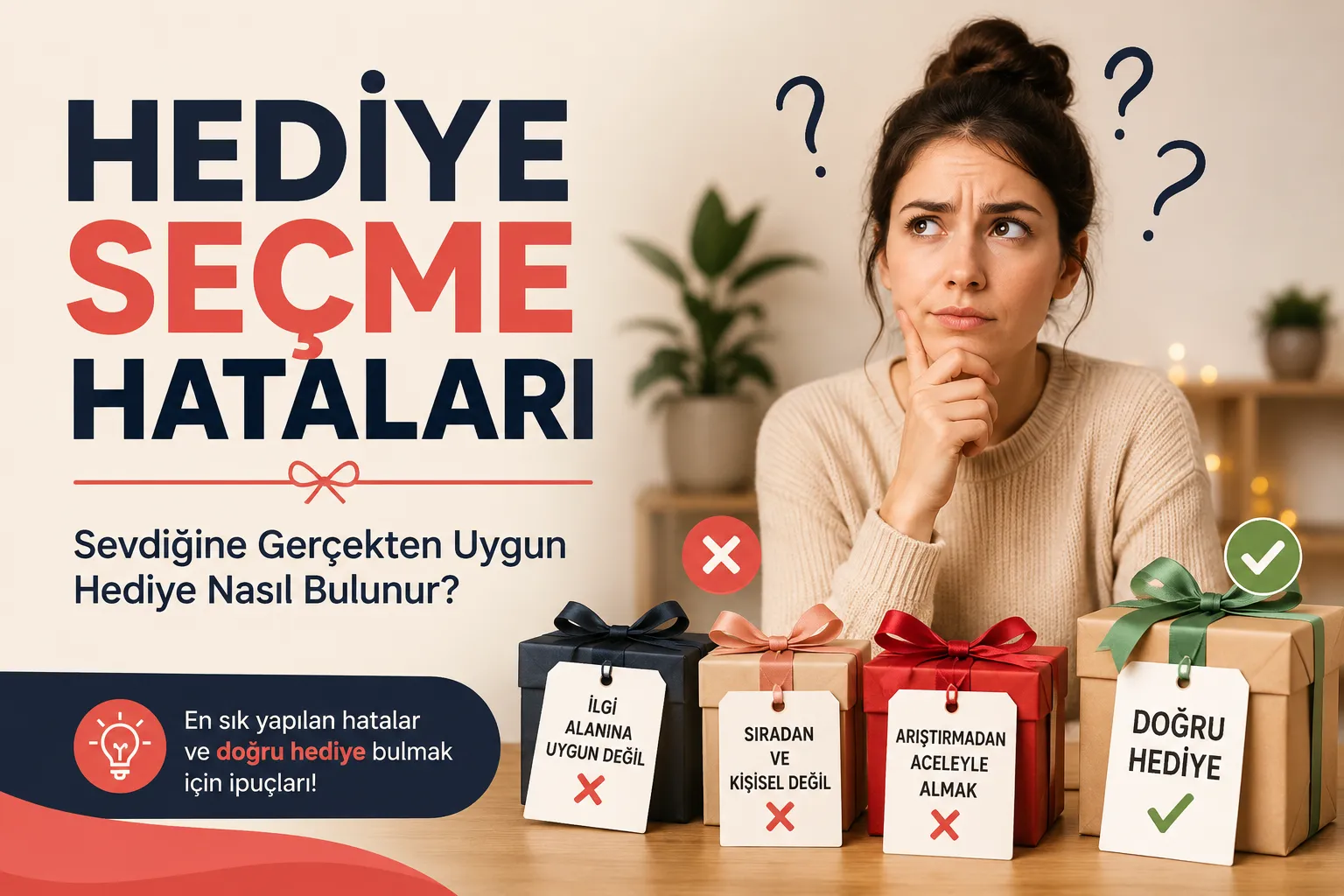 Hediye Seçme Hataları: Sevdiğine Gerçekten Uygun Hediye Nasıl Bulunur?