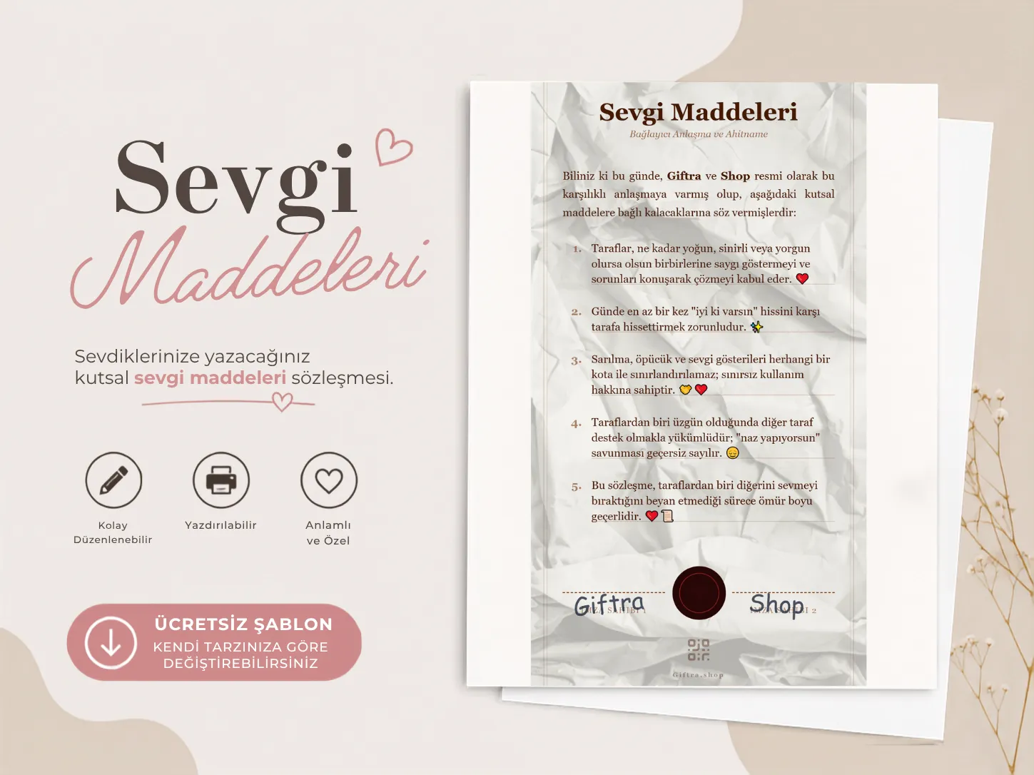 Sevgi Maddeleri
